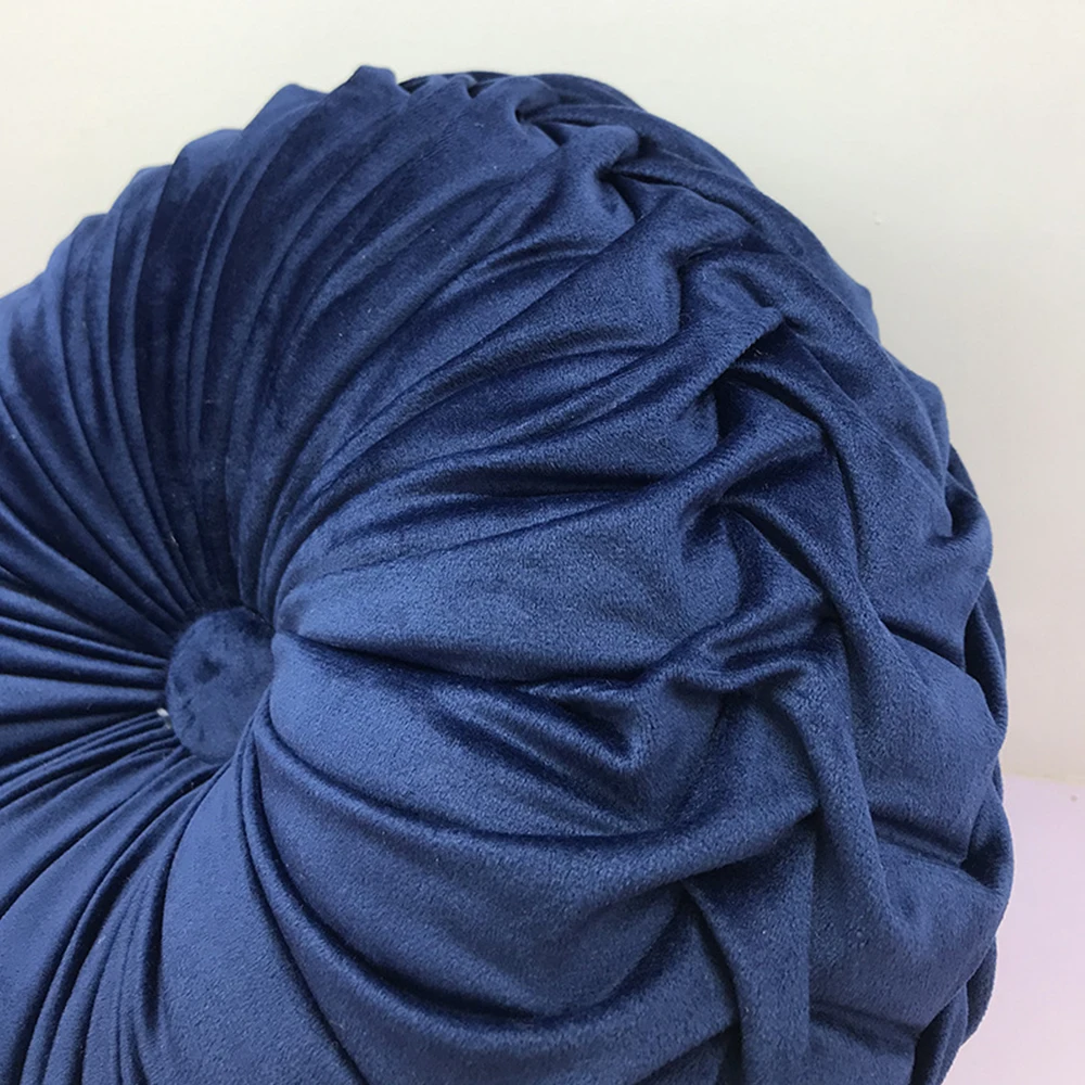 Подушка в форме тыквы татами бархатная тканевая утолщенная круглая подушка на