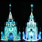 Набор со светодиодсветильник кой для коллекционной модели Ледяного Замка 43197 года (конструктор в комплект не входит)