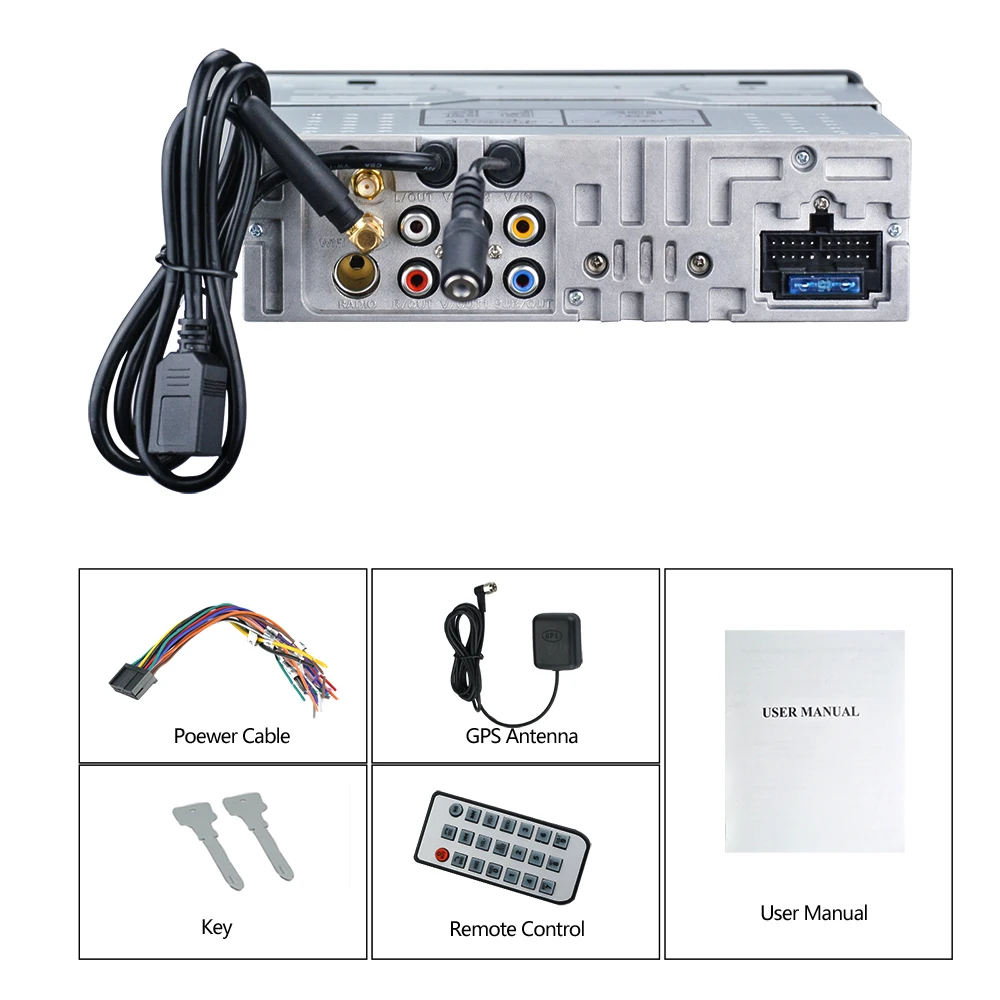 2G + 32G 1din Android 8 1 GPS Авто mutimedia плеер 7 дюймов 1080P сенсорный экран головное устройство