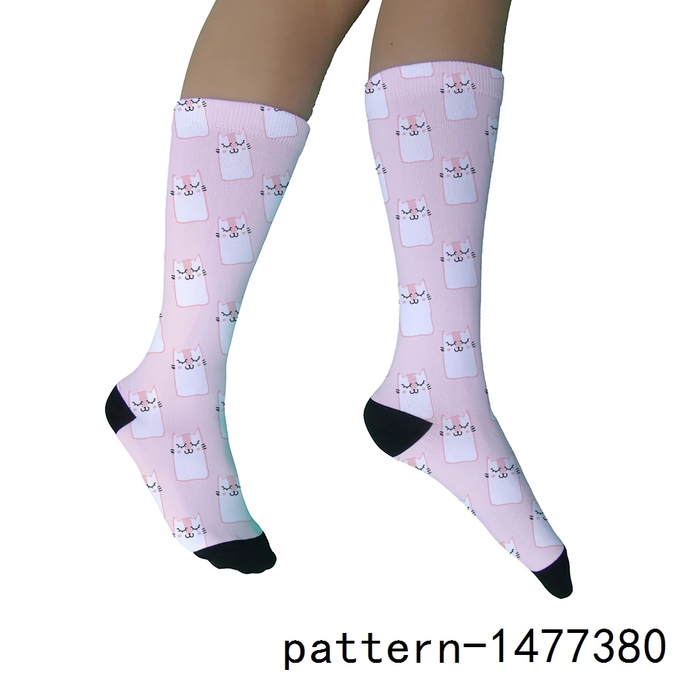 

Коллекция 360 года, модные спортивные носки с принтом на заказ, спортивные носки на заказ, носки с надписью Happy Dog Custom подарочные носки