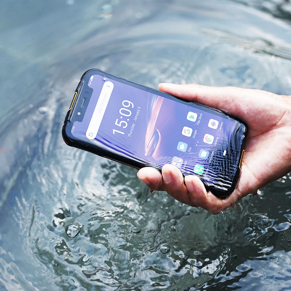 Ulefone Armor 5S NFC прочный мобильный телефон Android 9,0 4G LTE смартфон 4 Гб+ 64 Гб Беспроводная зарядка Водонепроницаемый IP68 MT6763 Otca-core