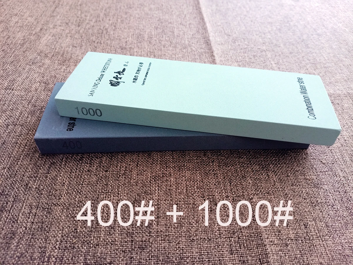 400#- 8000# точилка для ножей точильный камень шлифовальный камень 180*60*15 мм/7*2*0,5 дюймов - Цвет: 4001000