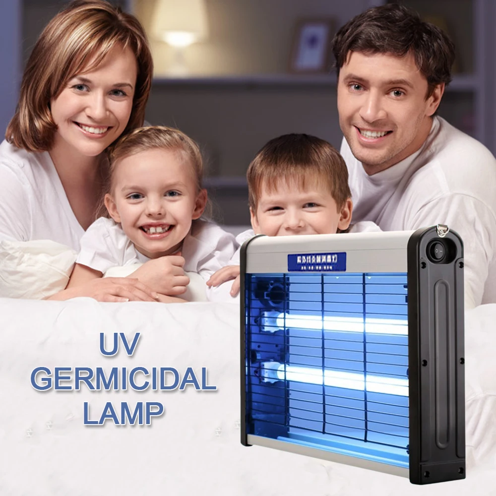 

UV Disinfection Lamp Sterilizer Germicidal Lamp UVC Sterilizer Light EU plug Mask home Ozone Bulb Protection Tube Protective