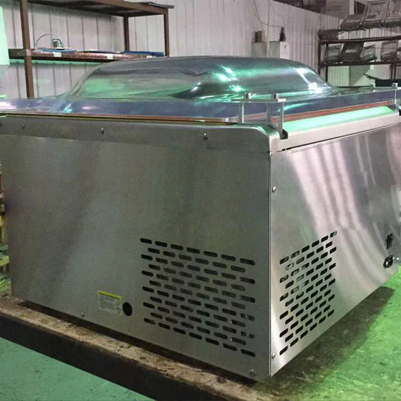 

Vacuum sealer vacuum packaging machine Commercial household wet and dry dual-use sealing machine DZ-500T high efficiency
