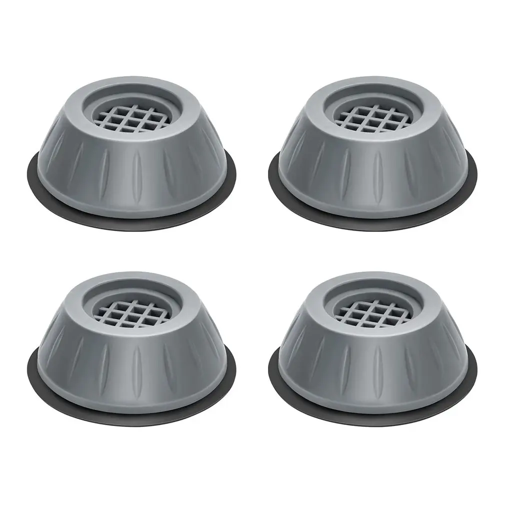 

4Pcs/lot Anti Vibration Feet Pads Rubber Legs Slipstop Silent Skid Raiser Mat Washing Machine Support Dampers Stand Furniture