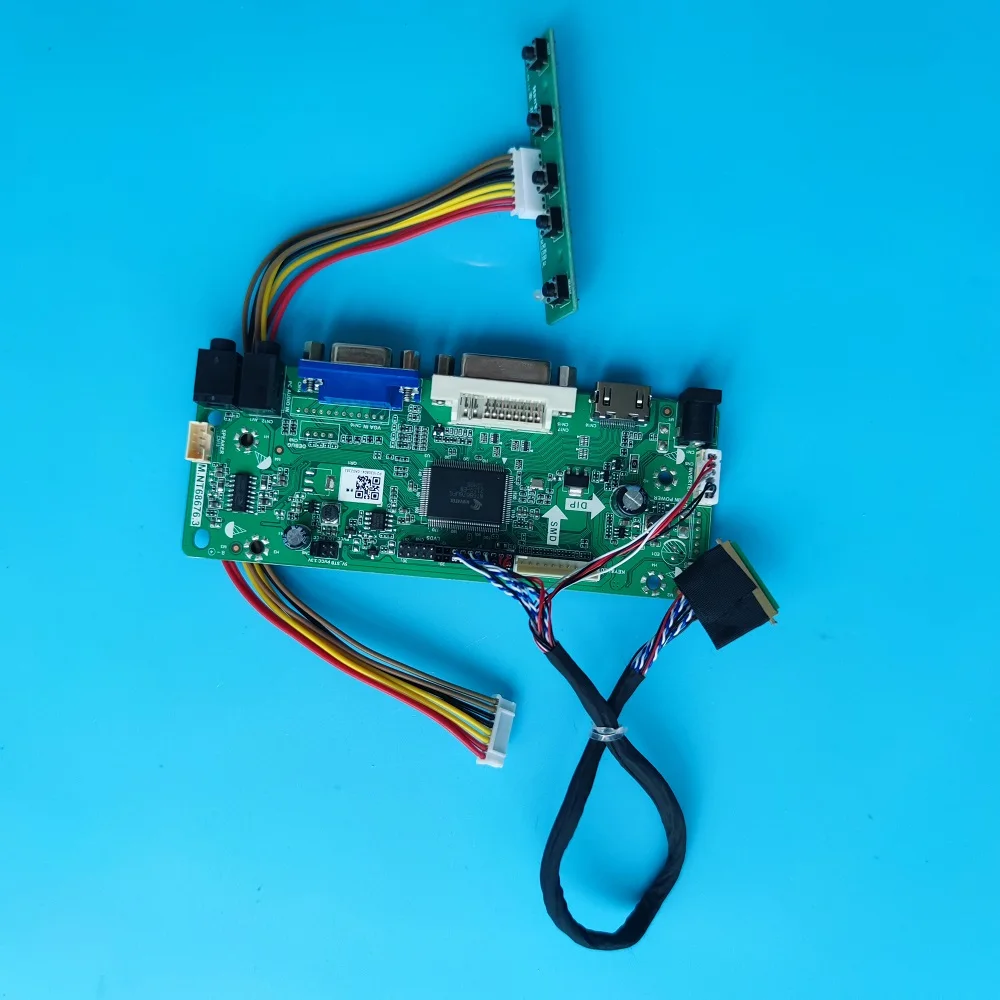 

For LTN156HT01 Driver board VGA HDMI-compatible monitor Card 1920X1080 Panel Screen Controller kit DVI LVDS 15.6" LCD LED