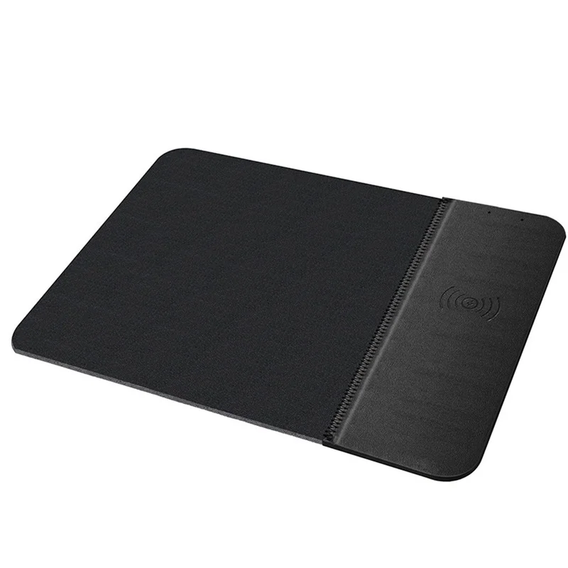 

Foldable 10W Fast Charging Mouse Pad Wireless Charging QI Mobile Phone Desktop PC Laptop Notebook Computer Small Desk Mat Gamer