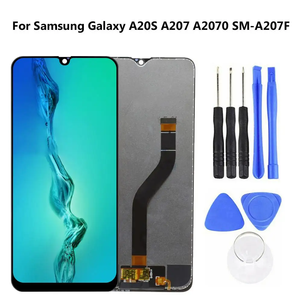 

Dropship Replacement AMOLED Touch Screen Digitizer for Samsung Galaxy A20S A207 A2070 Touch Screen Digitizer Phone Accessories