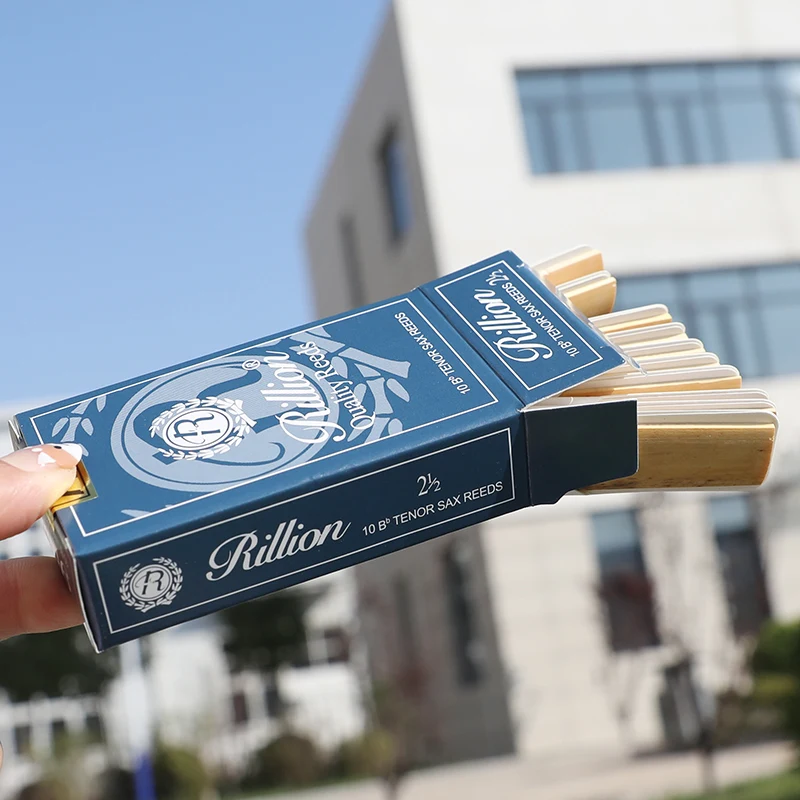 Прочность 2 5 # 3 коробка 10 штук Rillion Tenor Bb Sax Reeds A +|reed box|box boxreed tenor sax |