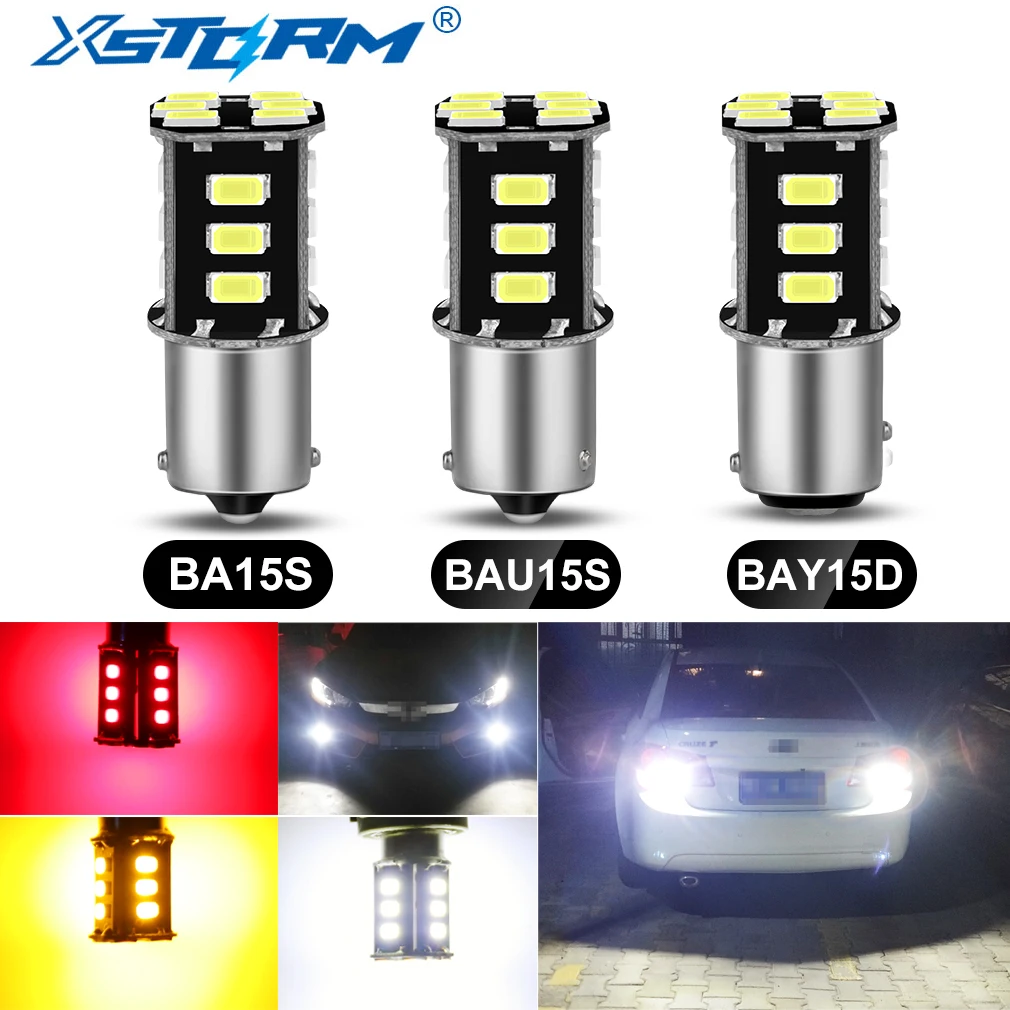 1156 BA15S P21W светодиодные лампы 1157 BAY15D P21/Светодиодная лампа мощностью 5 Вт с T20 7440 W21W