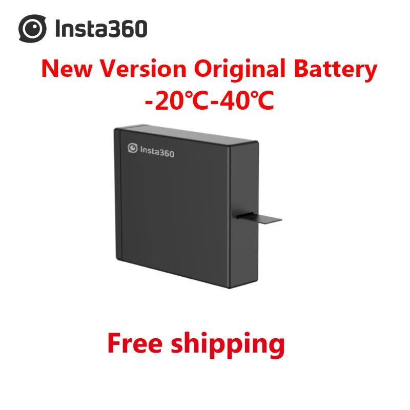 100% оригинальная новая версия батареи для Insta360 ONE X 1050mAh LiPo холодные батареи|Чехлы