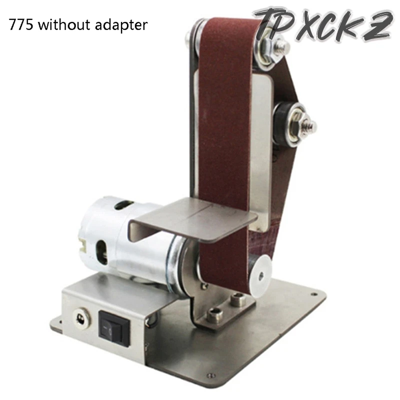 

Mini Electric Belt Sander DIY Polishing Grinding Machine Fixed Angle Sharpening Machine Blade Desktop Cutter Edges Power Tool