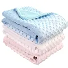 Одеяла для новорожденных детские, теплый флисовый мягкий чехол для детской коляски, постельное белье для младенцев, пеленка, детское банное полотенце