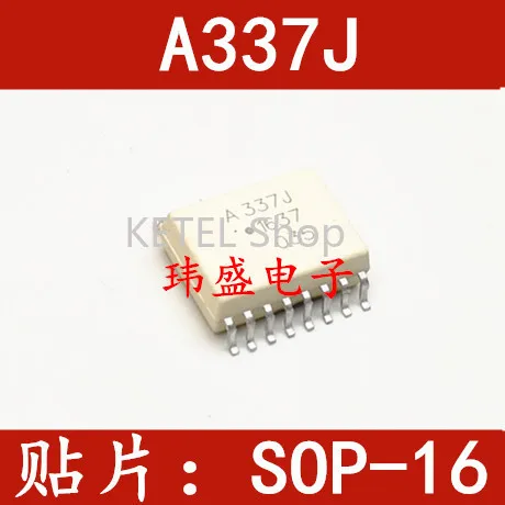 

Бесплатная доставка 10 шт./лот ACPL-337J A337J SOP16 HCPL-337J