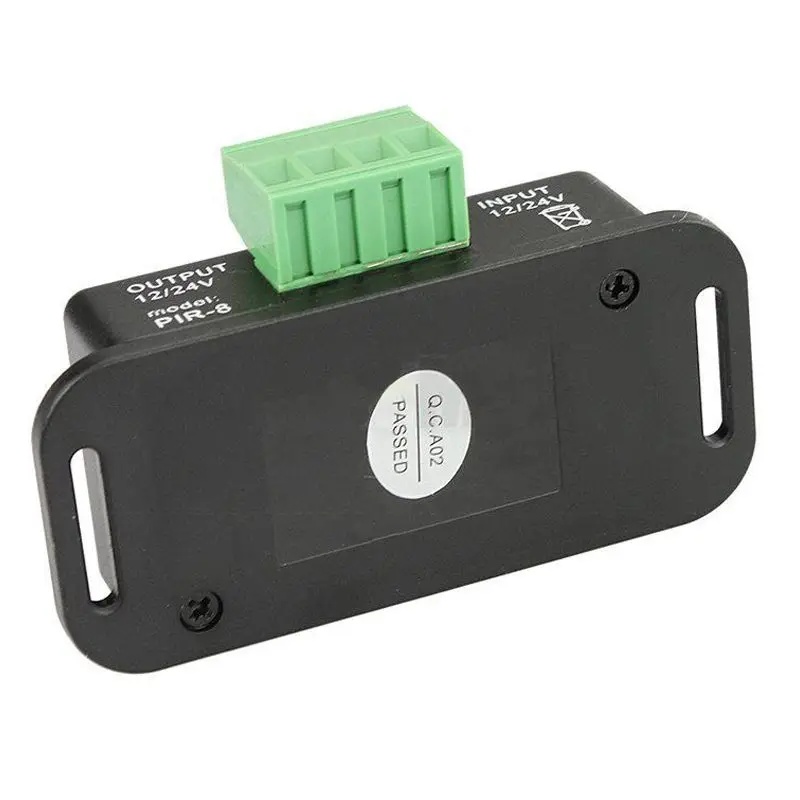 2 X DC 12 V/24 V 8A корпус инфракрасный PIR датчик движения переключатель светодиодный