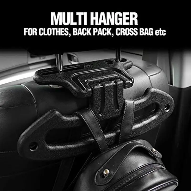 ONEWELL Car Back Seat Headrest Hanger Travel Vehicle Jacket Suit Coat Accessories|Клипсы и зажимы для авто| |