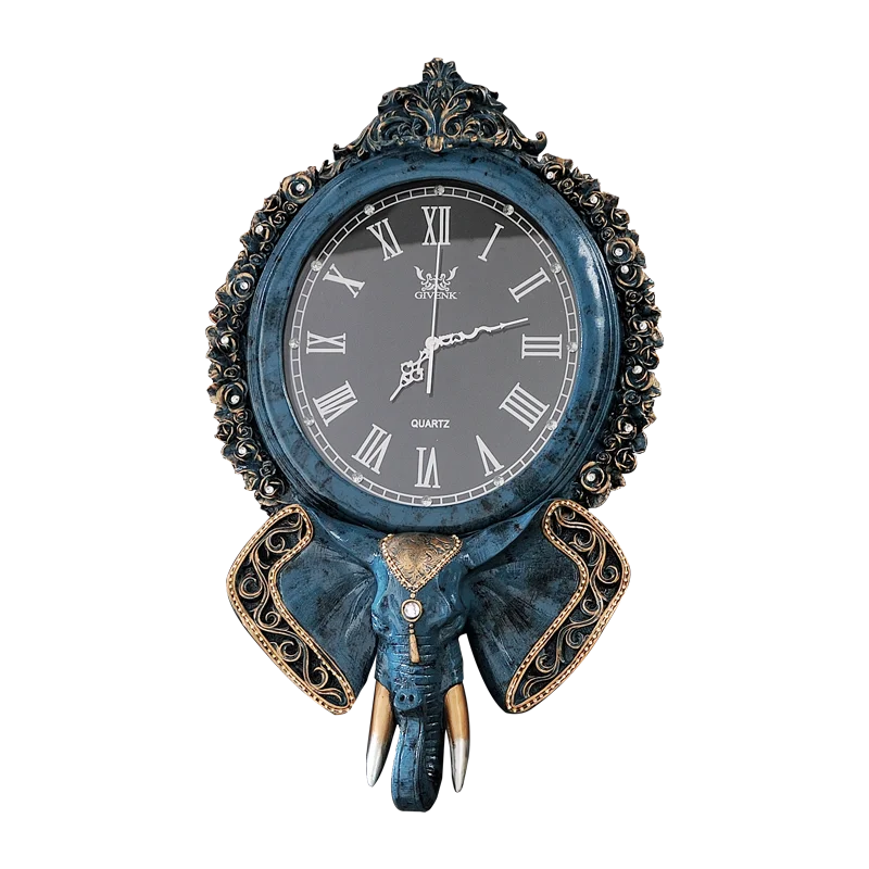 Большие европейские настенные часы в стиле ретро 3D домашние креативные