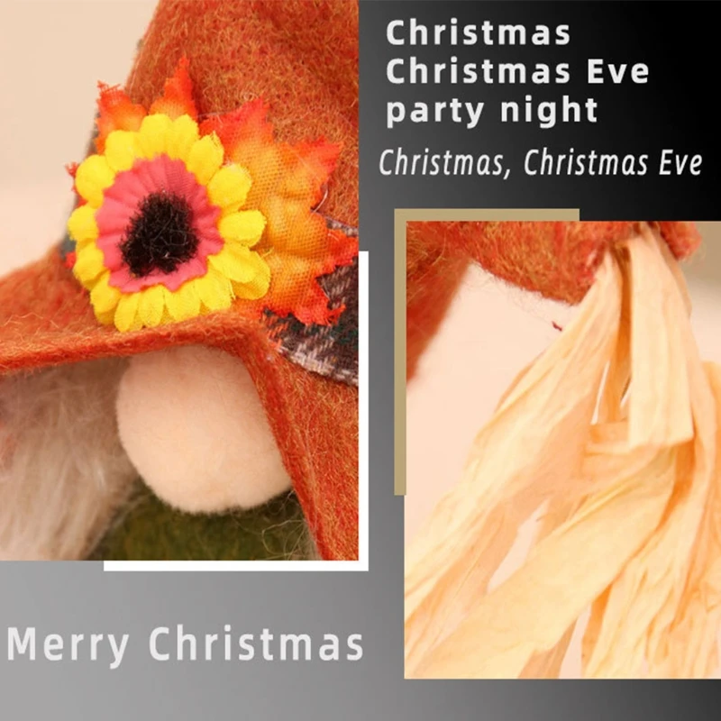 

Harvest Festival Large Dwarf Gnome Doll Ornaments Cute Cartoon Dwarf Elf Home Decor Harvest Festival Celebration Desktop