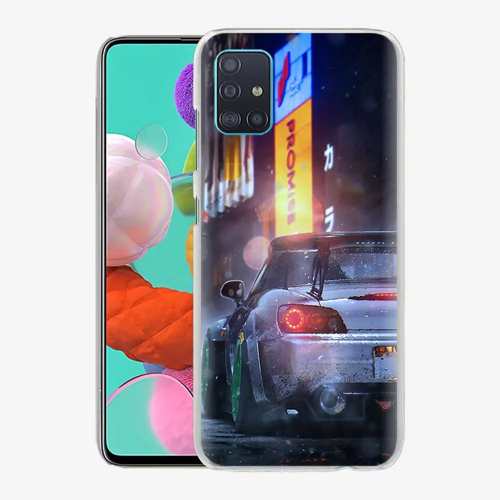 

Cool Sports Car Hard PC Phone Case For Samsung Galaxy A51 A71 A31 A41 A21s A91 A12 A02s A42 5G Back Cover Coque Fundas Capa