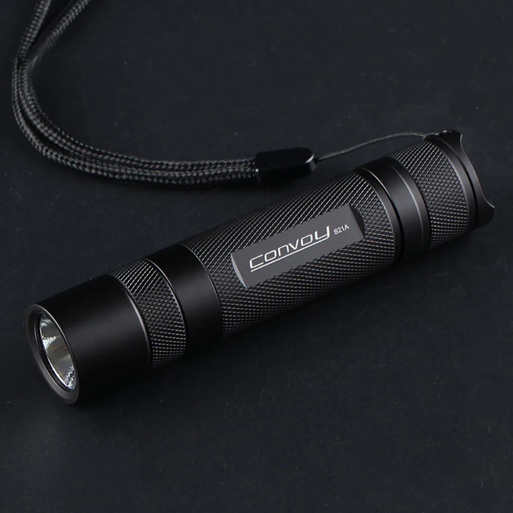 Продажа Светодиодный фонарь Convoy S21A для рыбалки, кемпинга, 21700 люмен Скидка Светодиодный фонарь Convoy S21A для рыбалки, кемпинга, 21700 люмен