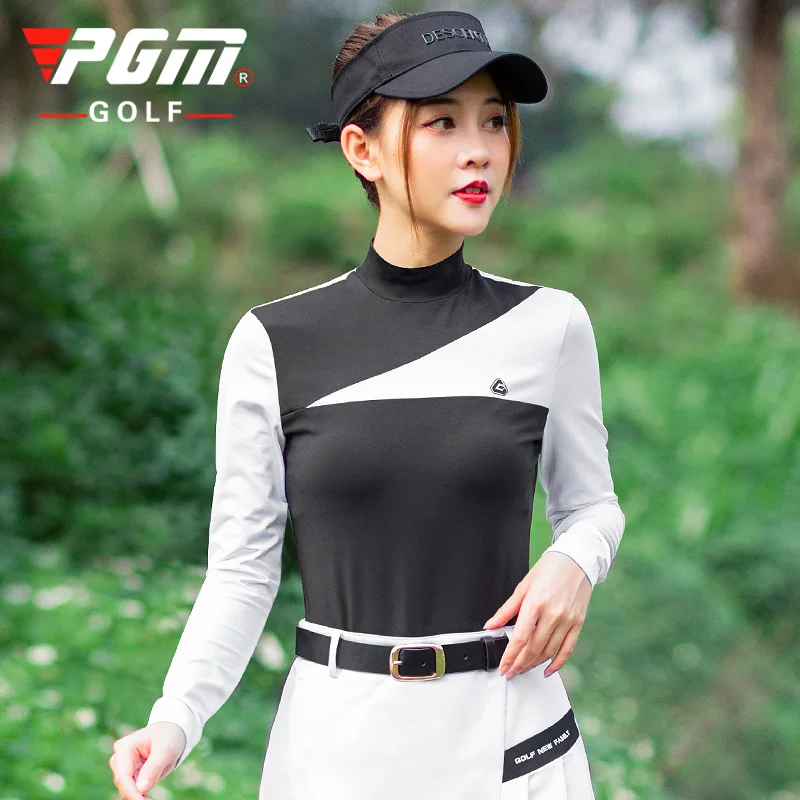 

PGM New Golf Ms. Slim Long-Sleeved T-shirt Outdoor Summer Ultra-Stretch Sports Women's Clothing YF275