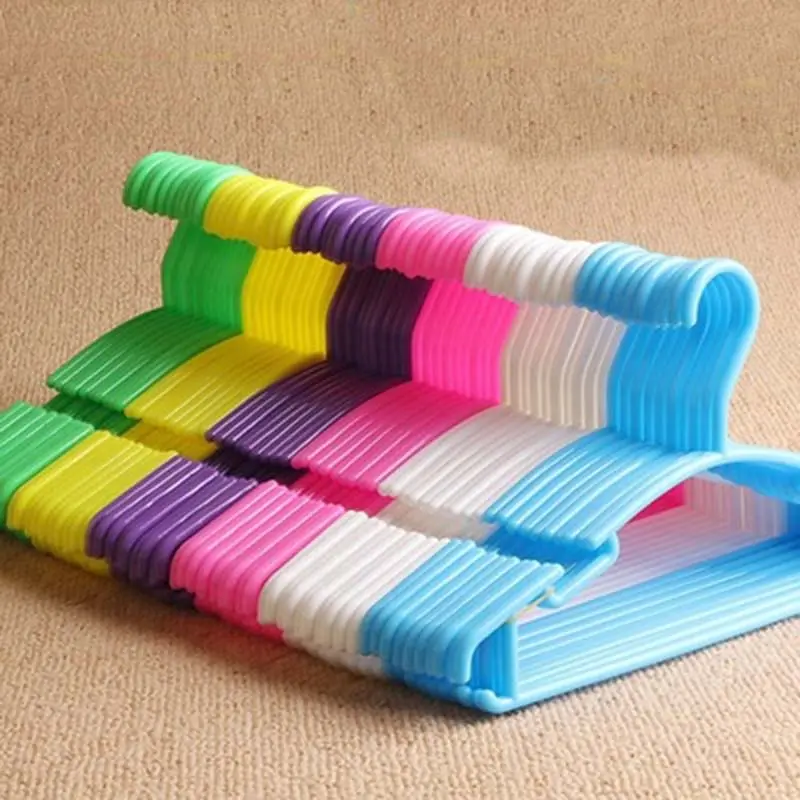 Портативная вешалка для одежды 5/10 шт./лот пластиковая детей ясельного возраста