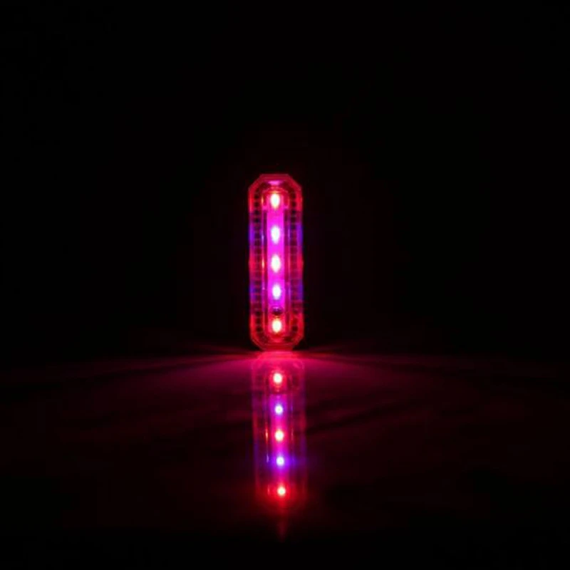 4 режима светодиодный велосипедный задний фонарь ночной Светильник USB