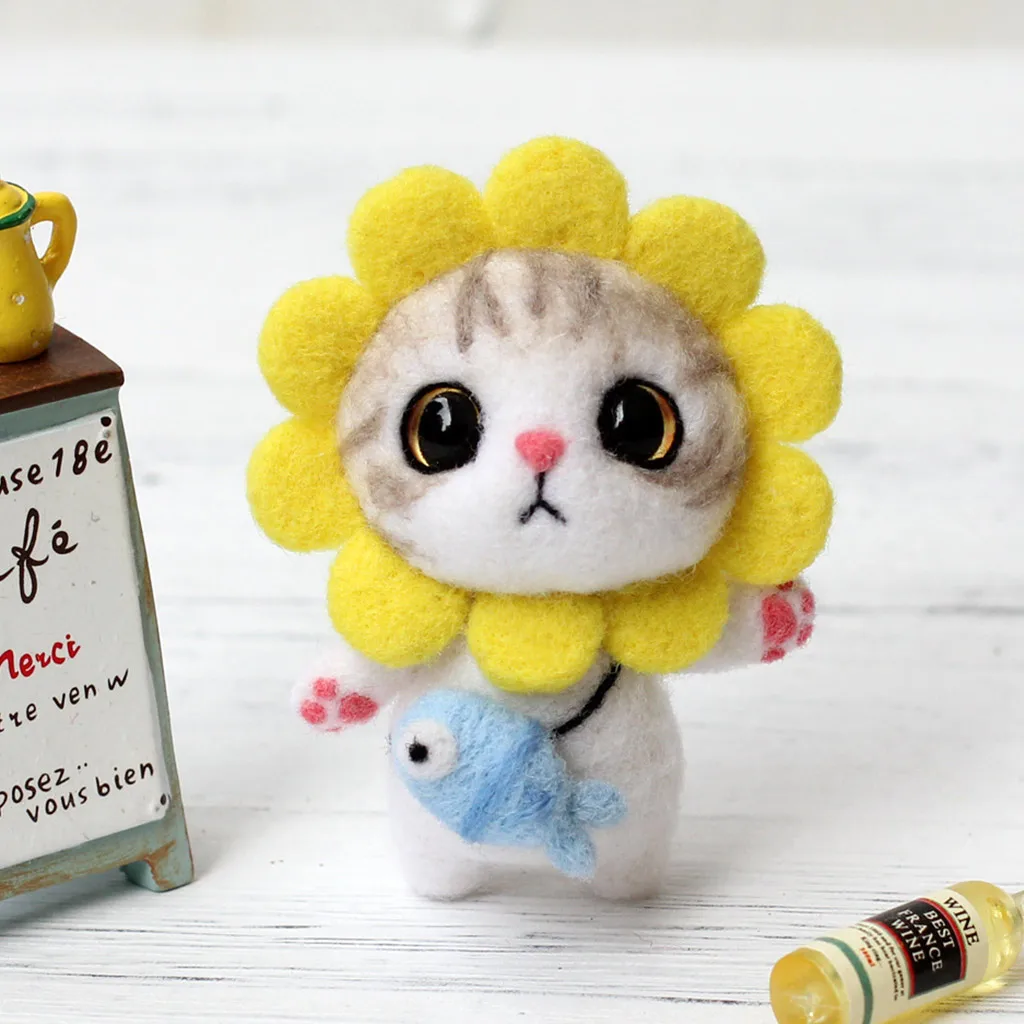 Pokemon детство шерсть войлочные Pokes взрослые ручной работы DIY производство материал