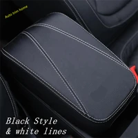 central armrest storage box mats cushion cover protector waterproof pad carpet kit fit for skoda kodiaq 2017 2022 accessories