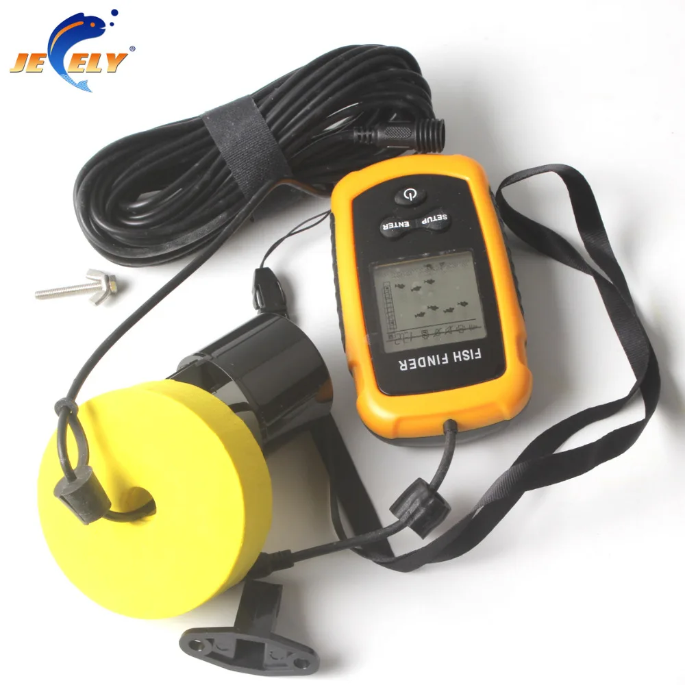 Портативный гидролокатор с ЖК дисплеем сигнализатор для рыбалки 100 м AP