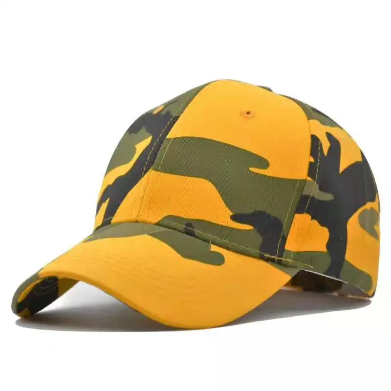 

Simplicity Tactical Military Army Camo Hunting Cap Hat New Outdoor Sport Snapback Caps Camouflage Hat Cycling For Men Adjustable