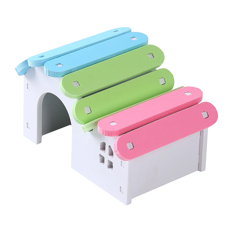 Роскошный домик для домашних питомцев хомяки гнездо нетоксичное маленький Corlorful