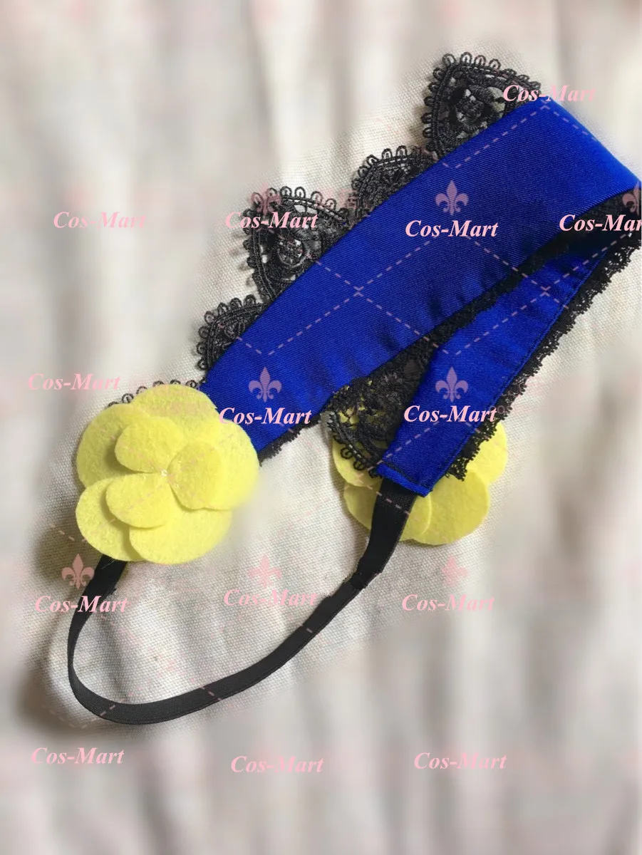 

Hot Game Persona 5 Lavenza Cosplay Costume Fashion Blue Combat Dress Female Halloween Party Role Play Dress Custom-Make Any Size