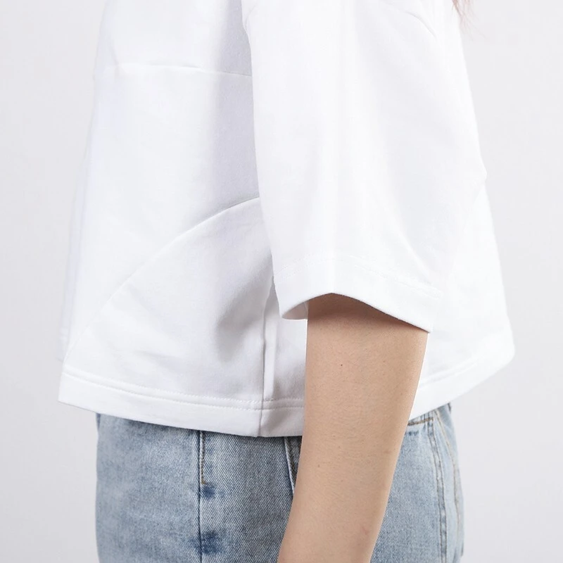 

Original New Arrival PUMA Evide Form Stripe Crop Tee Women's T-shirts short sleeve Sportswear