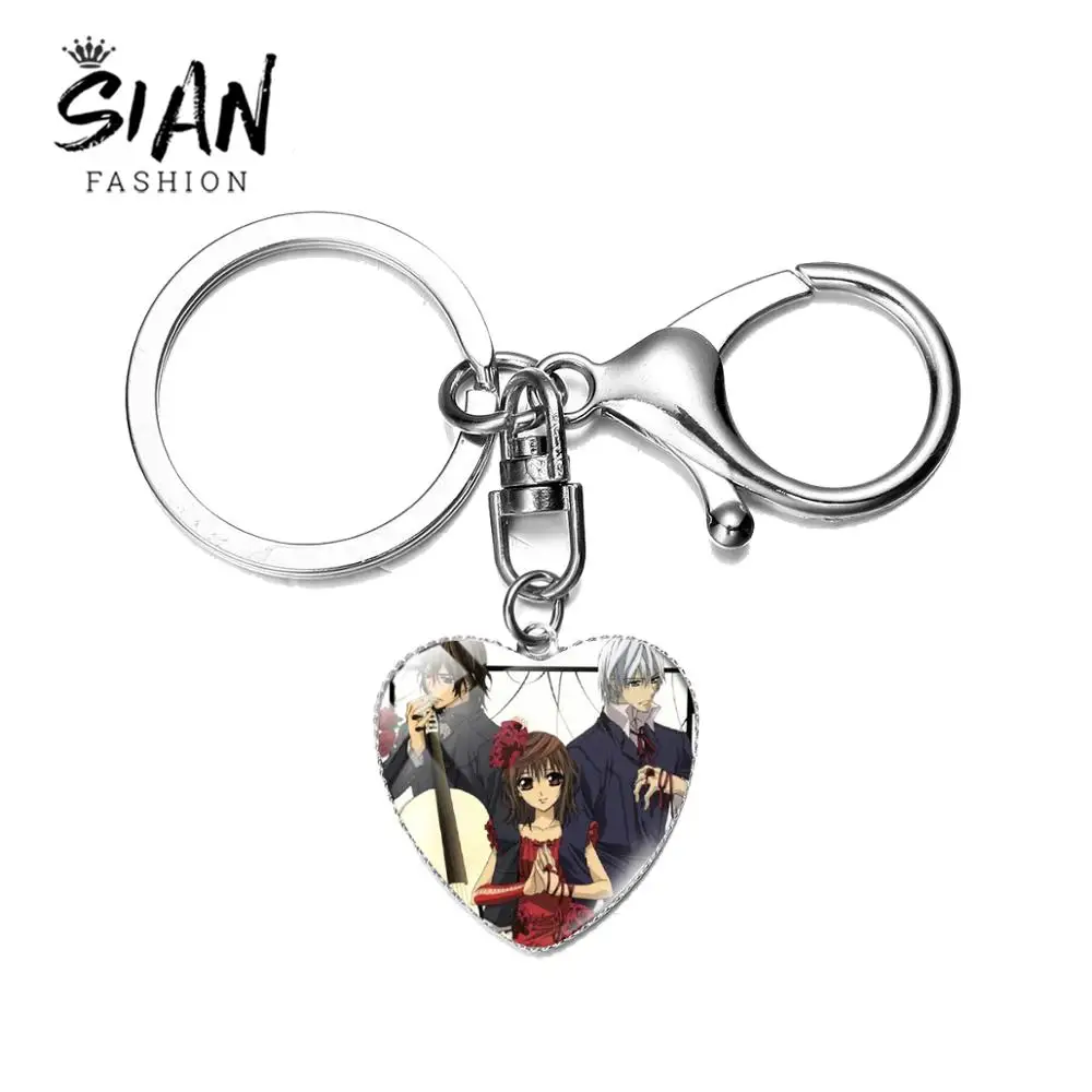 Азиатских Code Geass аниме брелки для ключей стекло кабошон серебро Цвет омара