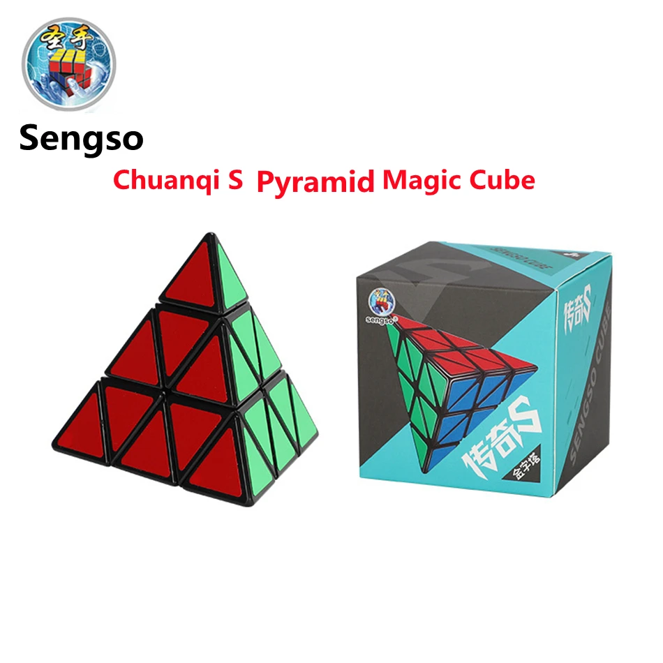 

Sengso Chuanqi S Pyramid Magic Cube 3x3 Professional Puzzle Adults Antistress Cubes Educational Games For Kids Mini Smooth Toy