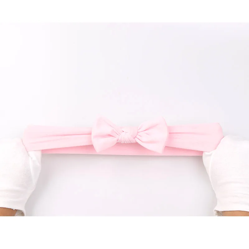 GY 3Pcs Cute Baby Kids Headband Neonata Bow Flower Elastic Hairbands Girls Headbands Children Turban Hair Accessories Set | Мать и
