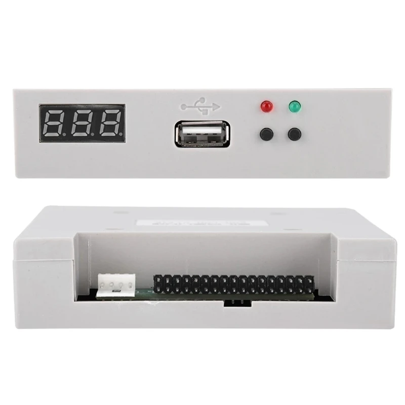 

USB Floppy Disk Reader Drive 3.5in External 1.44 MB FDD Diskette Drive for Windows 7/8/2000 Plug N Play No Extra Drivers