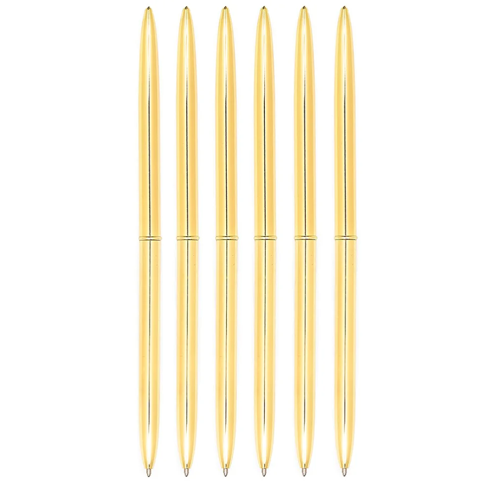 6 шт Двойные головки вращение металлическая шариковая ручка Легкая с синими