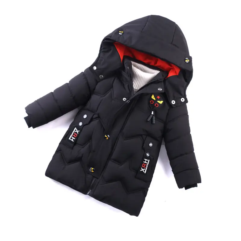 

Children's Padded Jacket 3-10 Years Children Clothing Boys and Girls Hooded Zipper Kids Coats Winter Thick Casual Clothes
