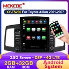 MEKEDE Android 2 + 32G автомобильный DVD-плеер GPS-навигация Мультимедиа для Toyota Allion Premio 2001-2007 радио автомобильное стерео bluetooth wifi