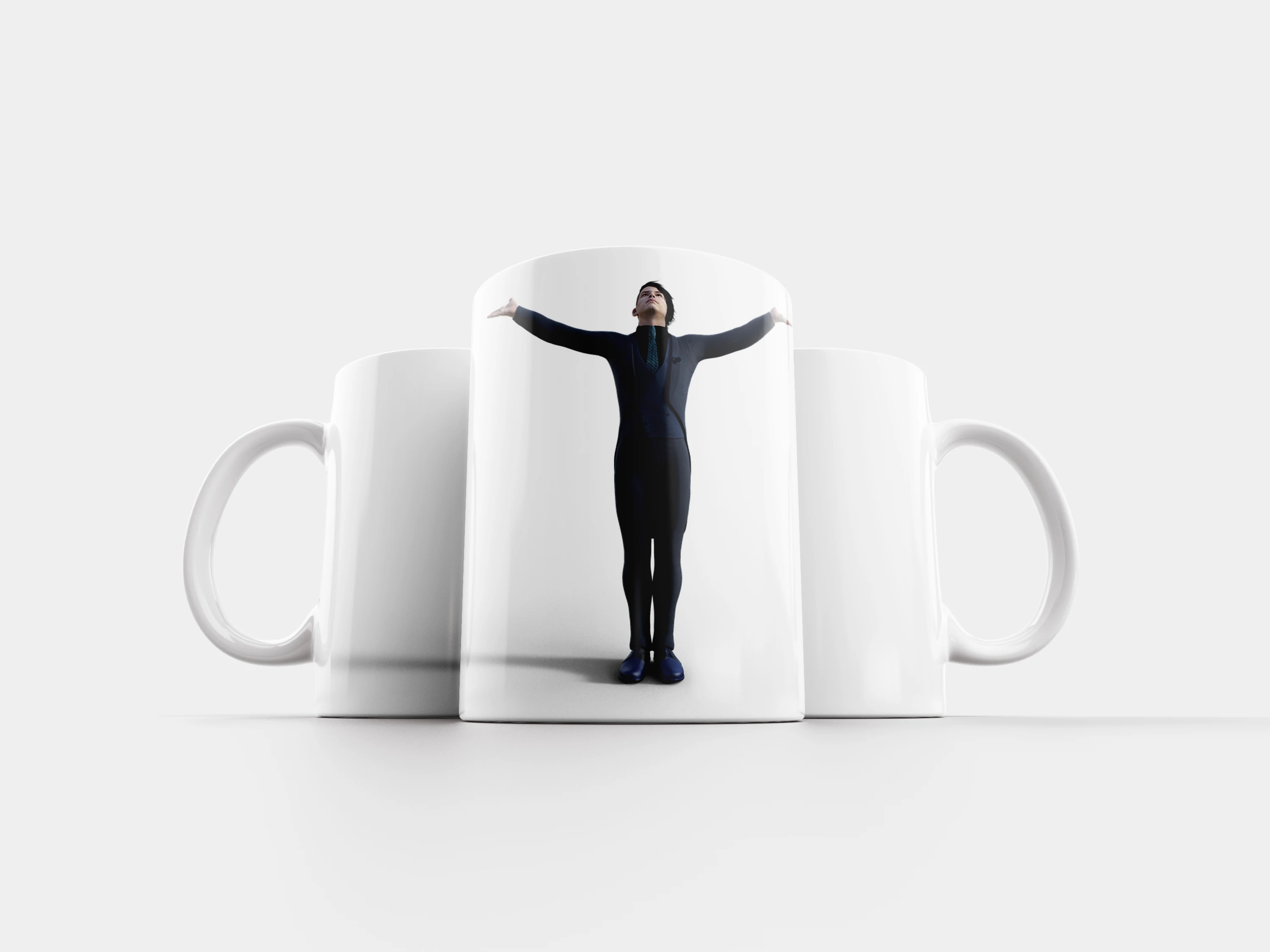 человек в кружке