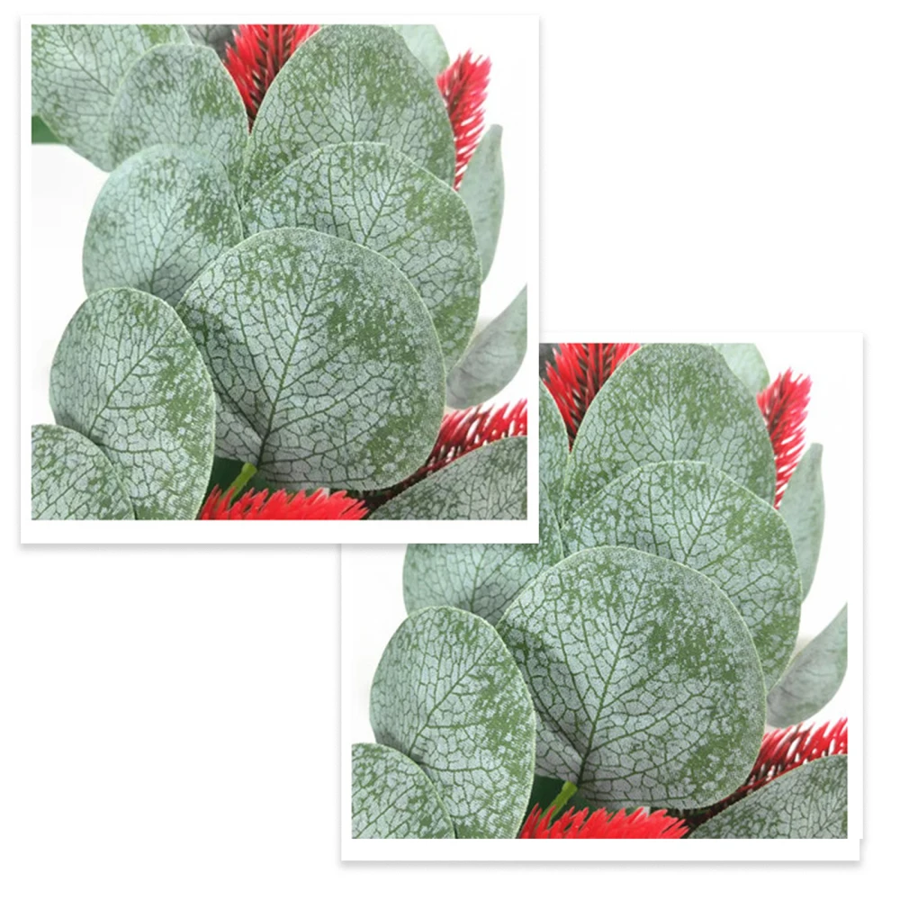 

Wreath Vine Branches Festival Supplies Flower Decor Artificial Decoration Home Pendant Living Room Door Hanger Wall Leaf Garland