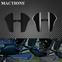 motorcycle rear passenger defiance floorboards male mount foot pegs footrest for harley sportster xl 883 1200 touring dyna flht