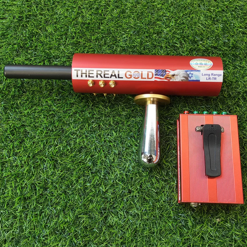 A new type of red six antenna remote underground metal detector for detecting gold, silver, copper and gemstone aks
