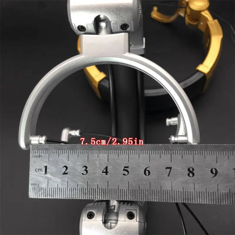 

7.5cm Durable High Quality Replacement Parts Headphone Headband Head Beam Cushion Hook For HDJ1000