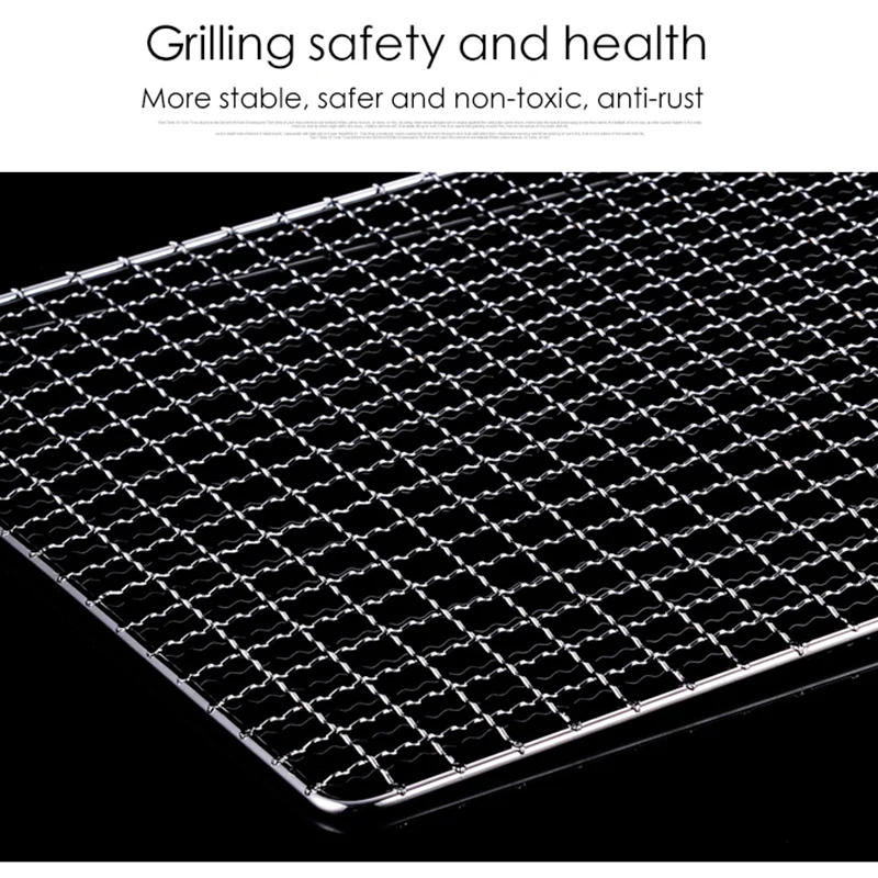 Решетка для гриля из нержавеющей стали Стойка проволочной сетки 1 шт. |