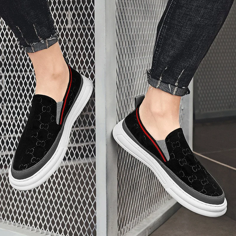 Роскошная Подростковая мужская повседневная обувь удобная крутая прогулочная