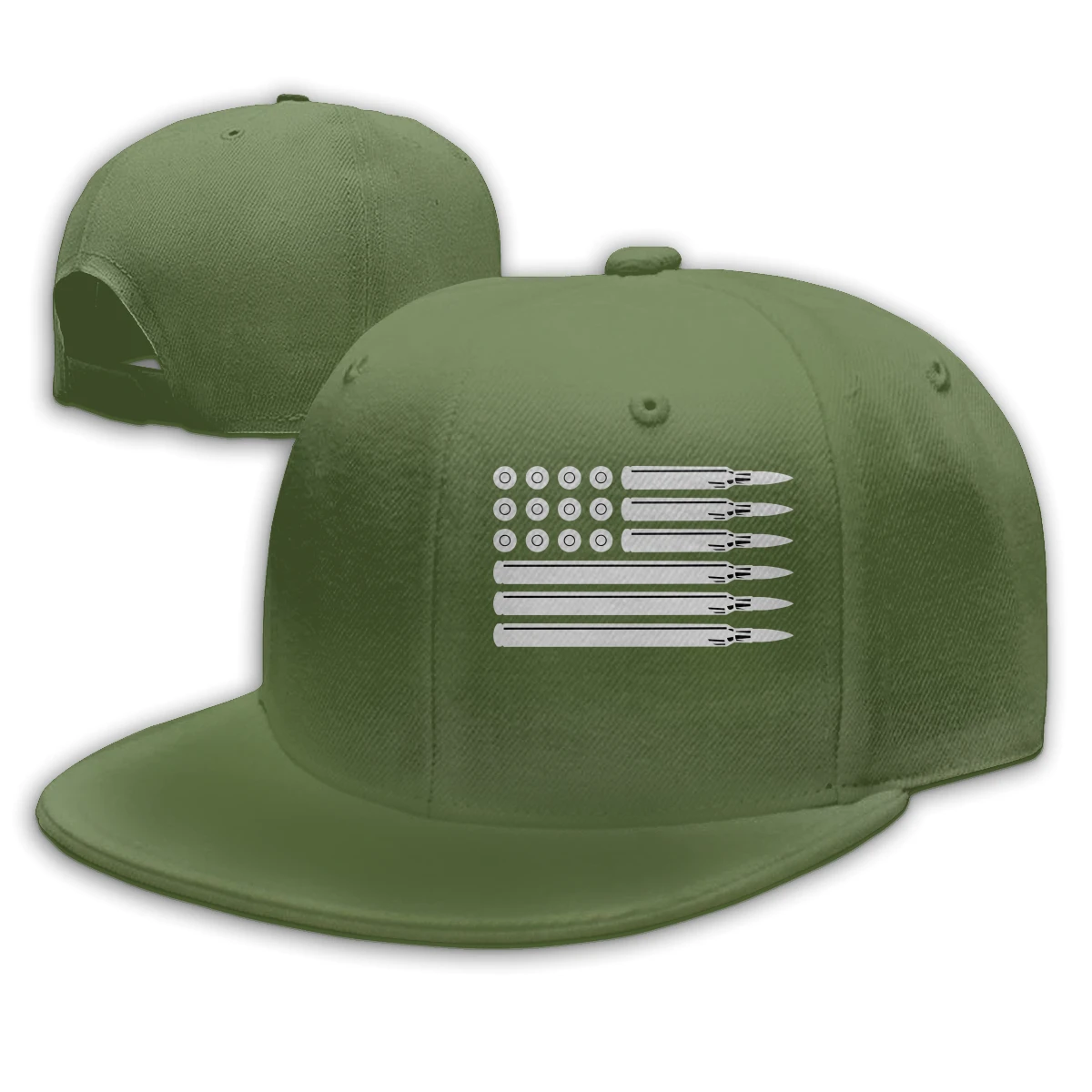

Bullet American Flag men's woman Fashionable breathable Dad Cap