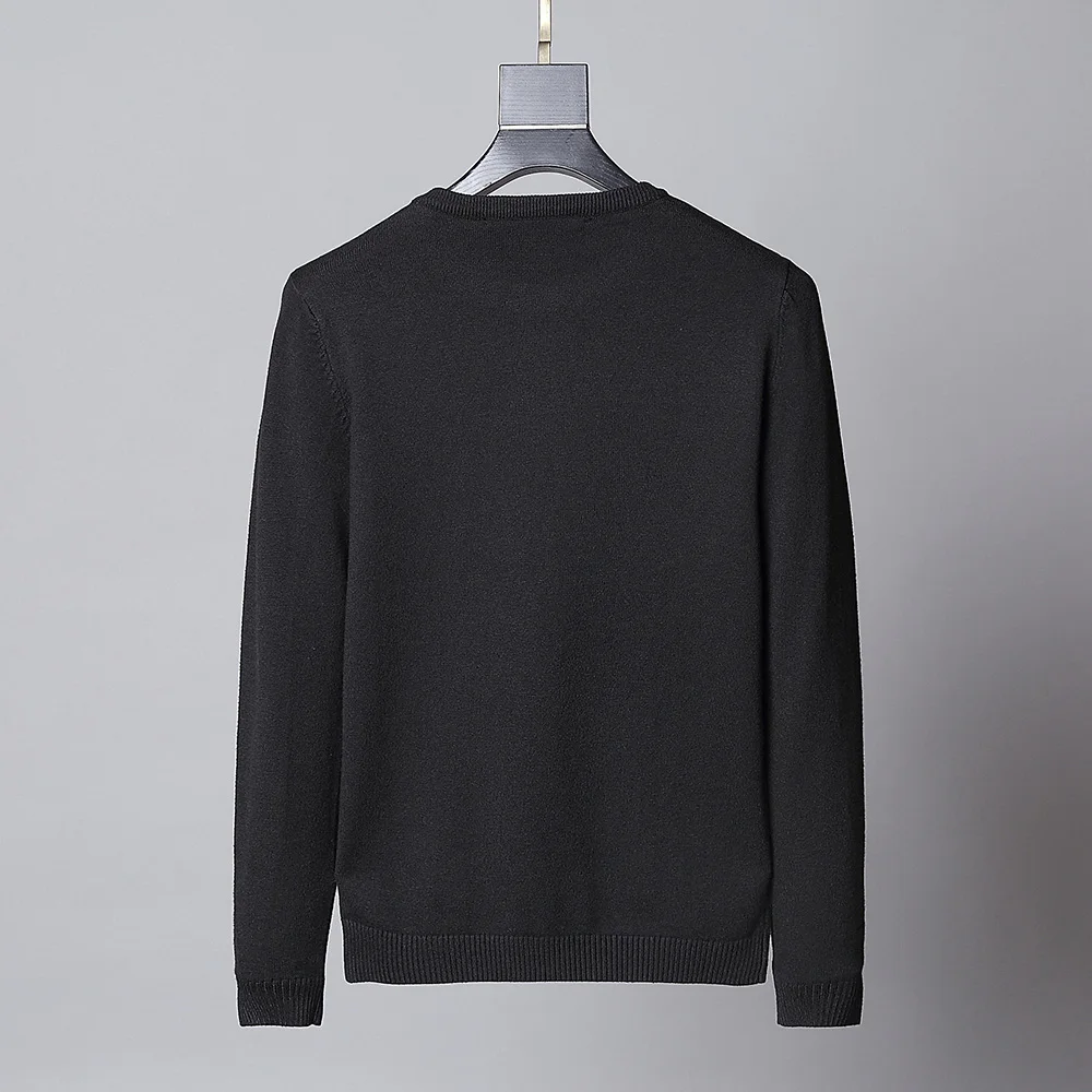 Мужской Повседневный свитер с черепом DUYOU удобный хлопковый перекрестными